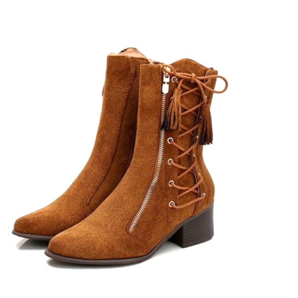 Tan Boots